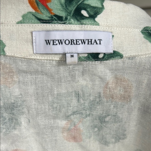 WeWoreWhat Orange and White Maxi Sundress - Picture 6 of 8